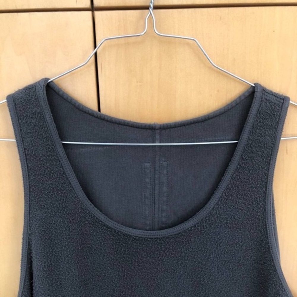 RICK OWENS DRKSHDW SS16 CYCLOPS TANK IN DARKDUST